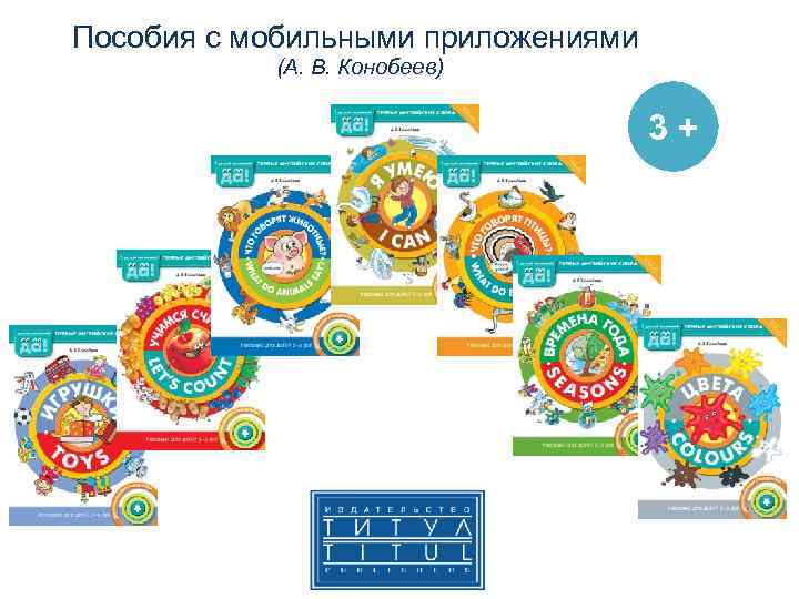 Пособия с мобильными приложениями (А. В. Конобеев) 3+ 