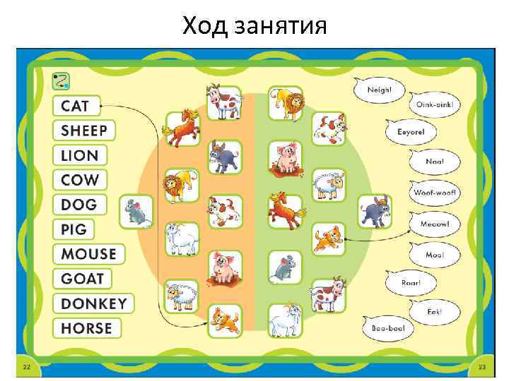 Ход занятия 