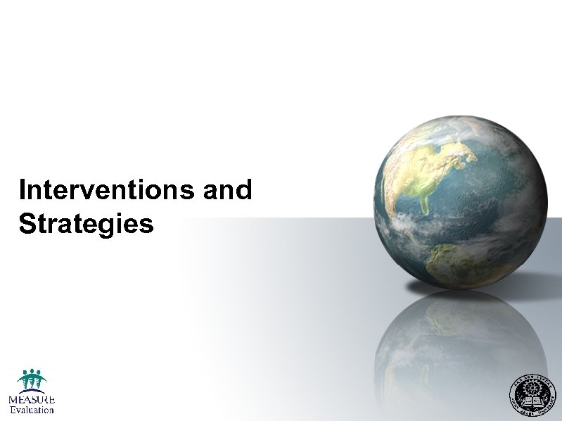 Interventions and Strategies 