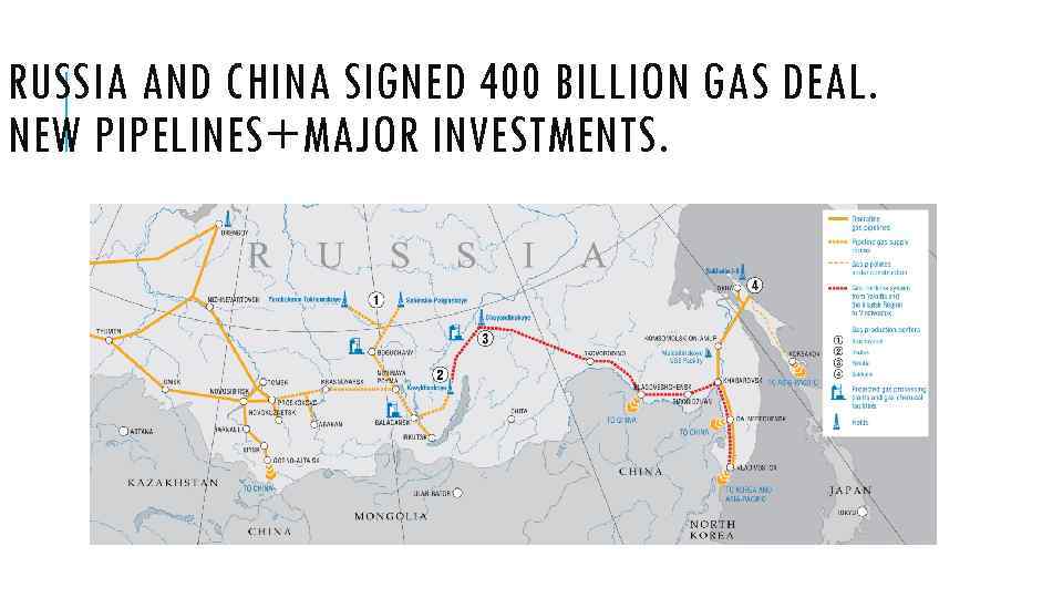 RUSSIA AND CHINA SIGNED 400 BILLION GAS DEAL. NEW PIPELINES+MAJOR INVESTMENTS. 