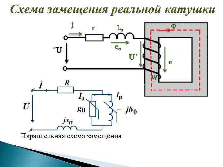 Схема замещения изоляции