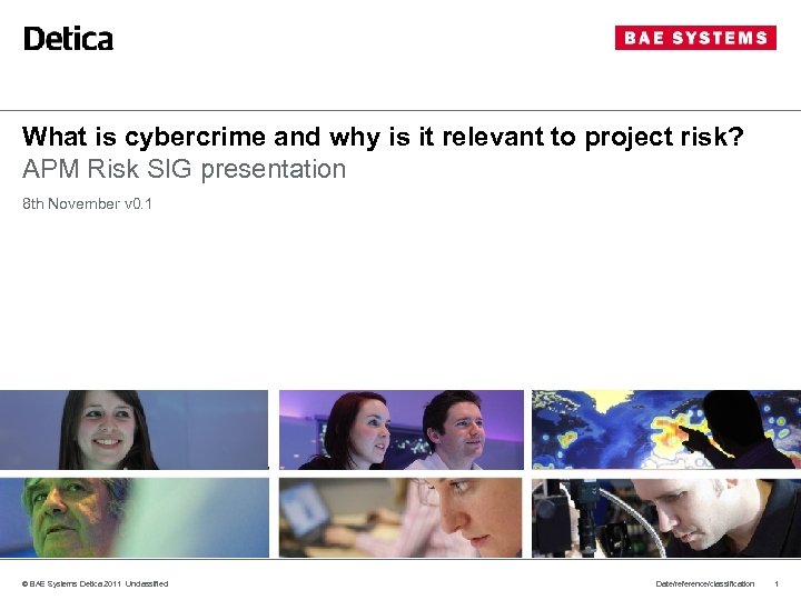 What is cybercrime and why is it relevant to project risk? APM Risk SIG