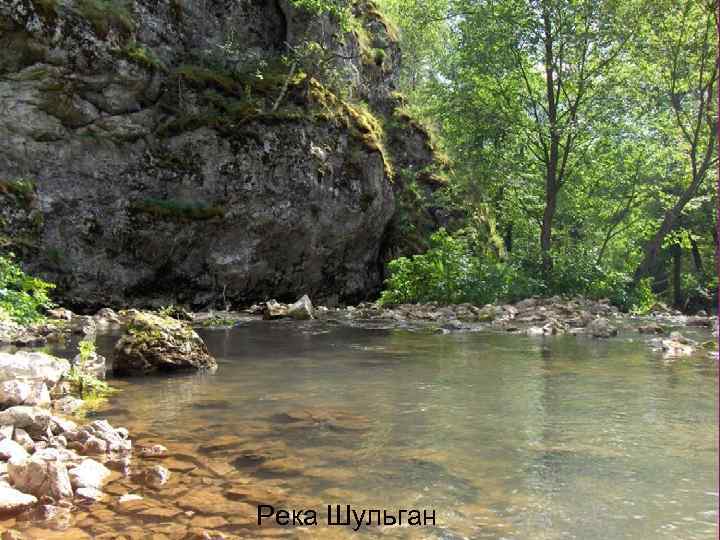 Река Шульган 