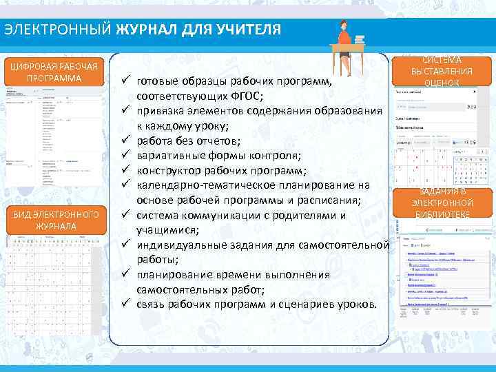 Электронный журнал преподавателя