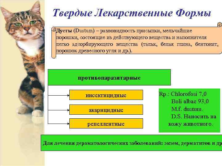 Твердые Лекарственные Формы Дусты (Dustum) – разновидность присыпки, мельчайшие порошки, состоящие из действующего вещества