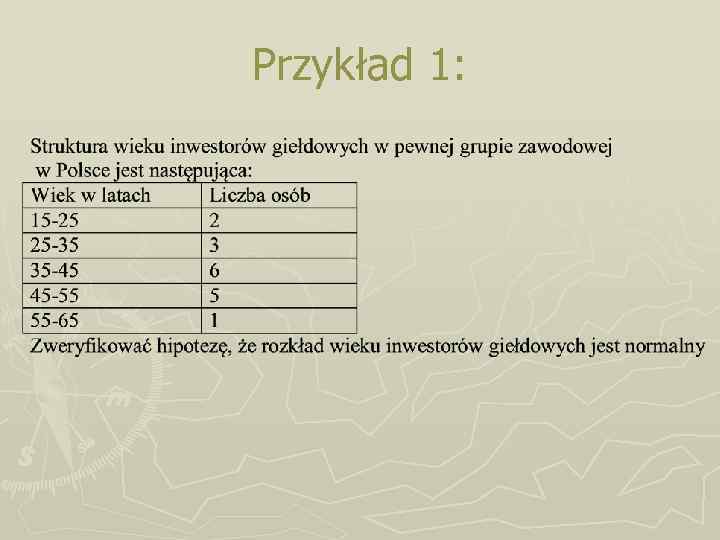 Przykład 1: 