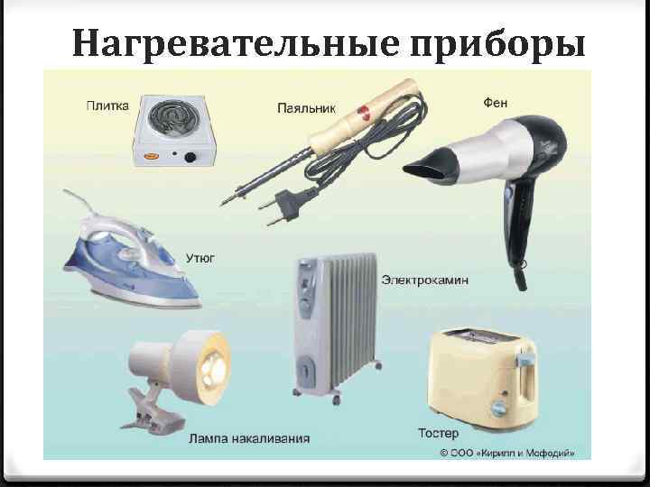 Нагревательные приборы 