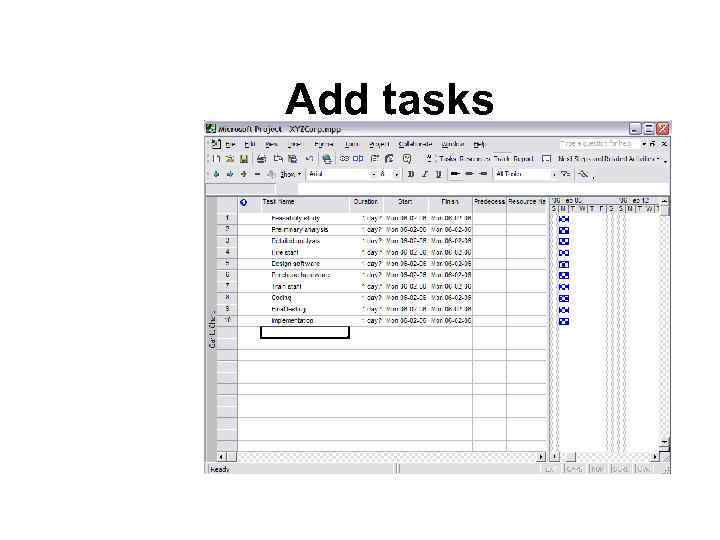 Add tasks 
