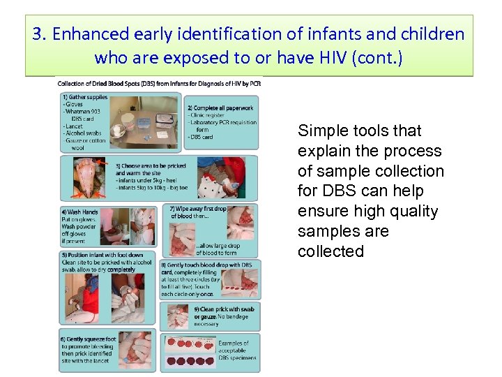 3. Enhanced early identification of infants and children who are exposed to or have