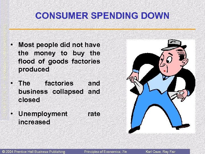 C H A P T E R 17: Introduction to Macroeconomics CONSUMER SPENDING DOWN