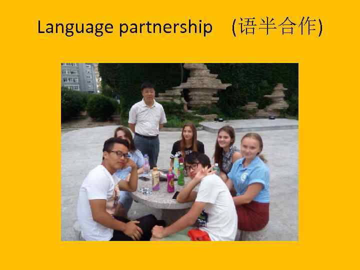 Language partnership (语半合作) 