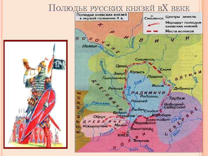 ПОЛЮДЬЕ РУССКИХ КНЯЗЕЙ ВХ ВЕКЕ 7 