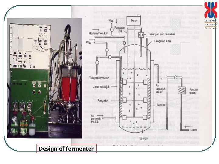 Design of fermenter 