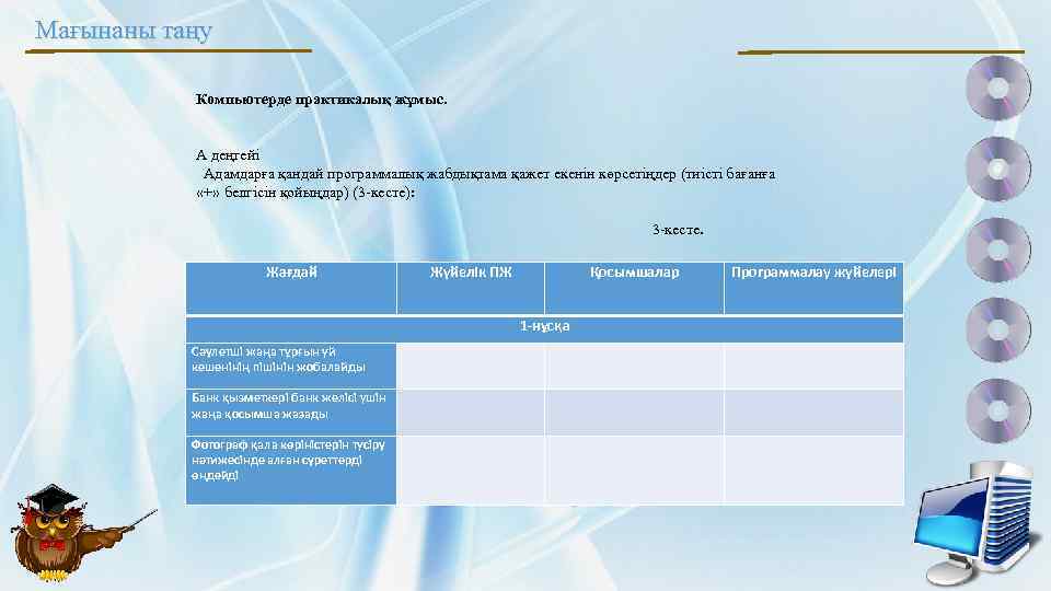 Файлдармен жұмыс 7 сынып информатика