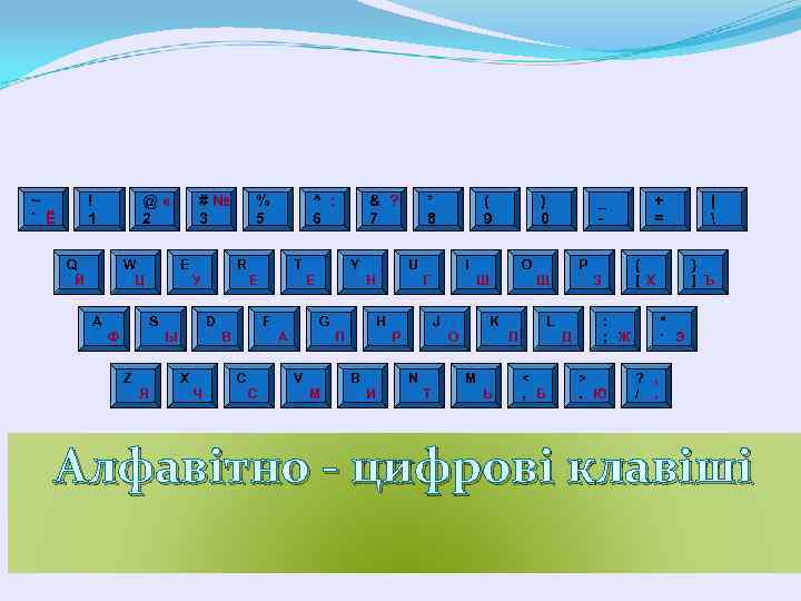 ~ ` Ё ! 1 @ « 2 Q Й W Ц A #№