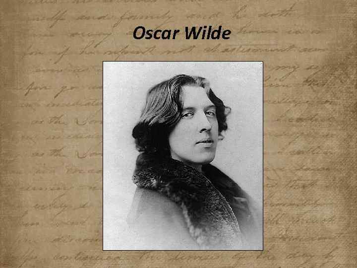 Oscar Wilde 