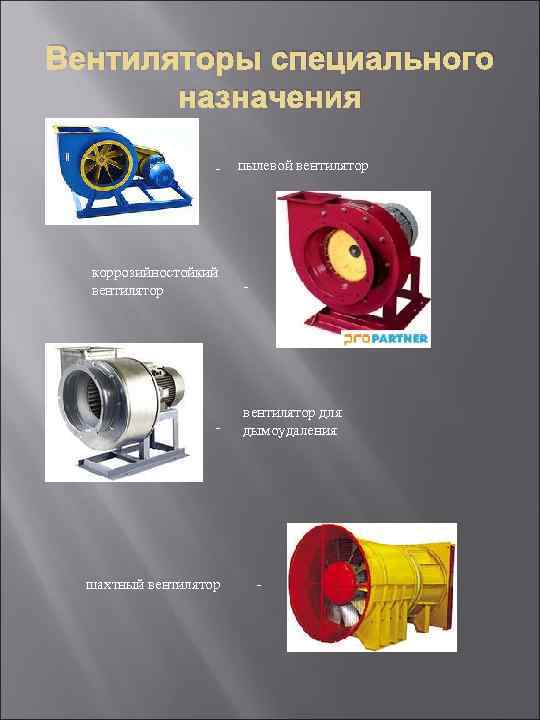 Вентиляторы специального назначения - пылевой вентилятор коррозийностойкий вентилятор - - вентилятор для дымоудаления шахтный