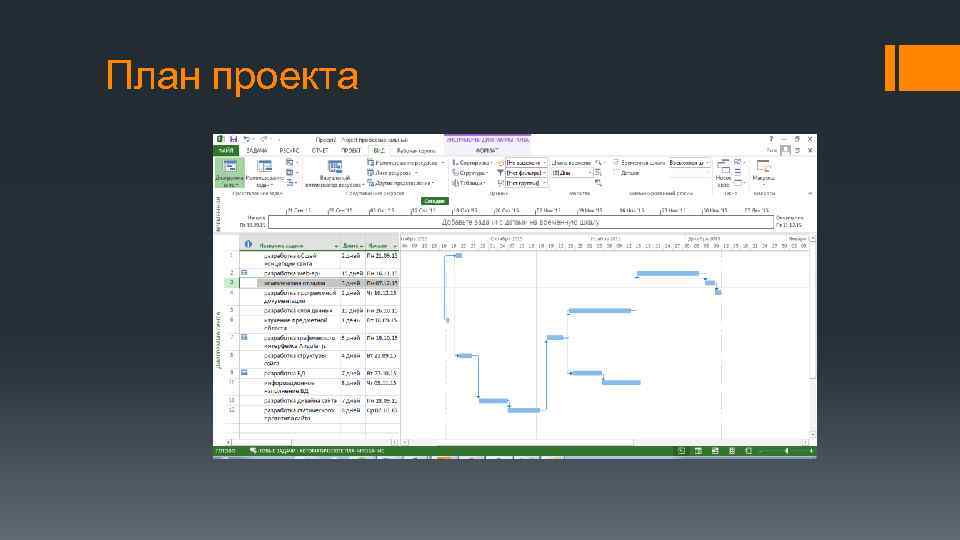 План проекта 