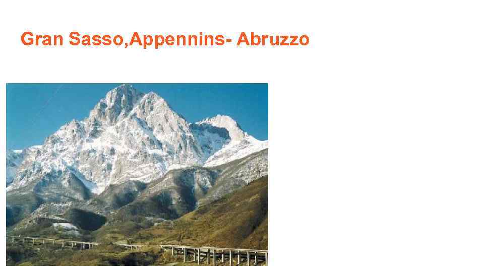 Gran Sasso, Appennins- Abruzzo 