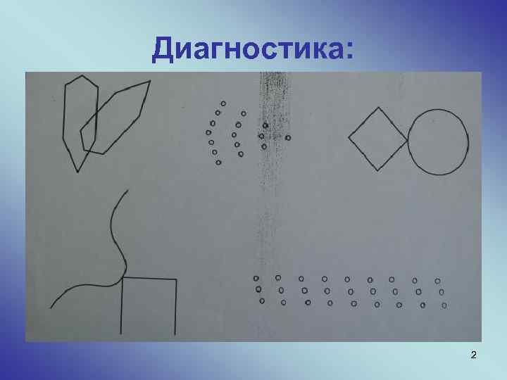 Диагностика: 2 