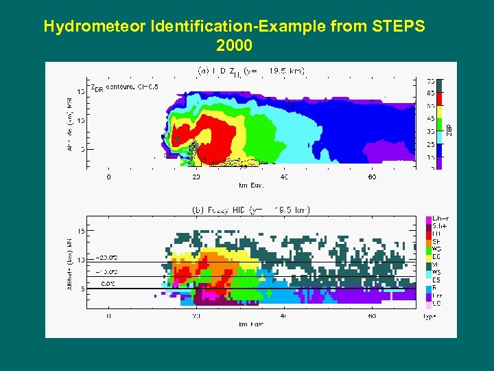Hydrometeor Identification-Example from STEPS 2000 