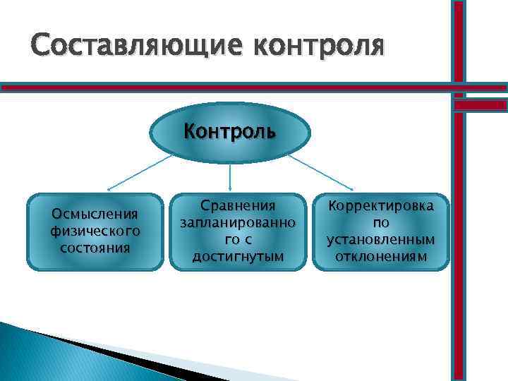 Составляющие контроля. 4 Составляющие контроля. 3 Составляющих контроля.