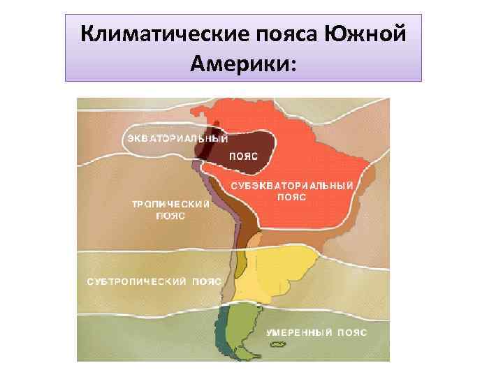 Количество осадков в экваториальном поясе южной америки