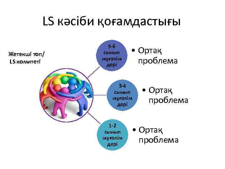 LS кәсіби қоғамдастығы Жетекші топ/ LS комитеті 5 -6 сынып мұғалім дері • Ортақ