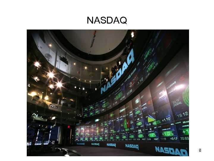 NASDAQ 8 