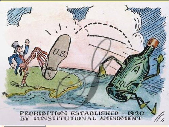 Prohibition of alcohol in the states prior to 1920 