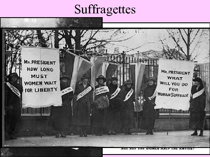 Suffragettes 
