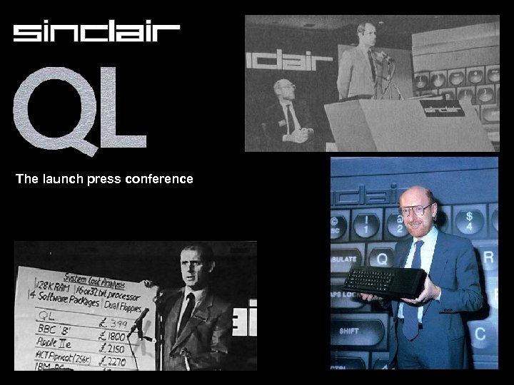 The launch press conference 