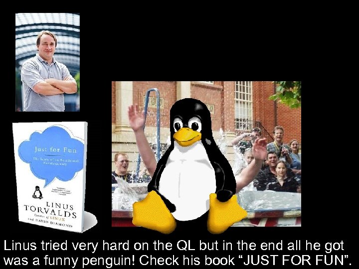 Linus tried very hard on the QL but in the end all he got