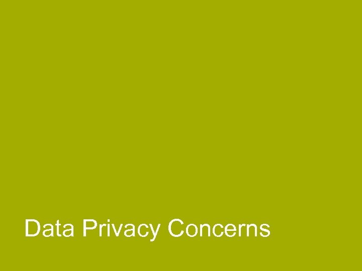 Data Privacy Concerns 