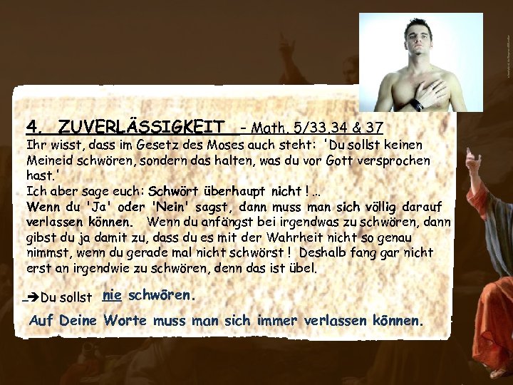 aboutpixel. de/Soproud©Broiler 4. ZUVERLÄSSIGKEIT – Math. 5/33, 34 & 37 Ihr wisst, dass im