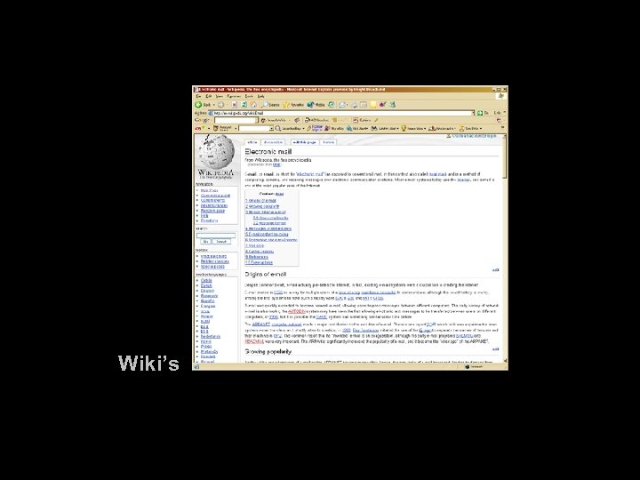 Wiki’s 
