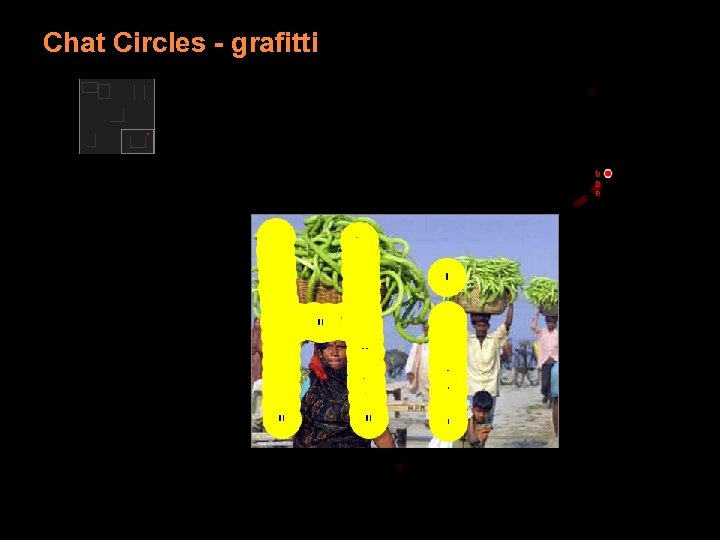 Chat Circles - grafitti 