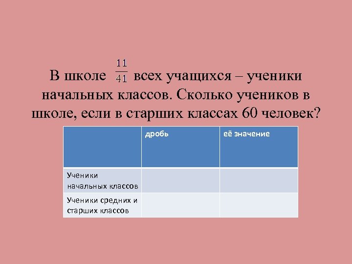 В школе всех учащихся – ученики начальных классов. Сколько учеников в школе, если в