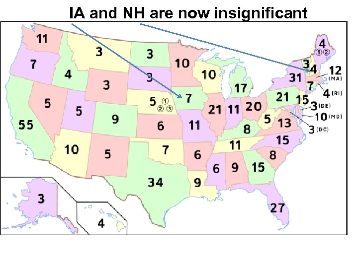 IA and NH are now insignificant 