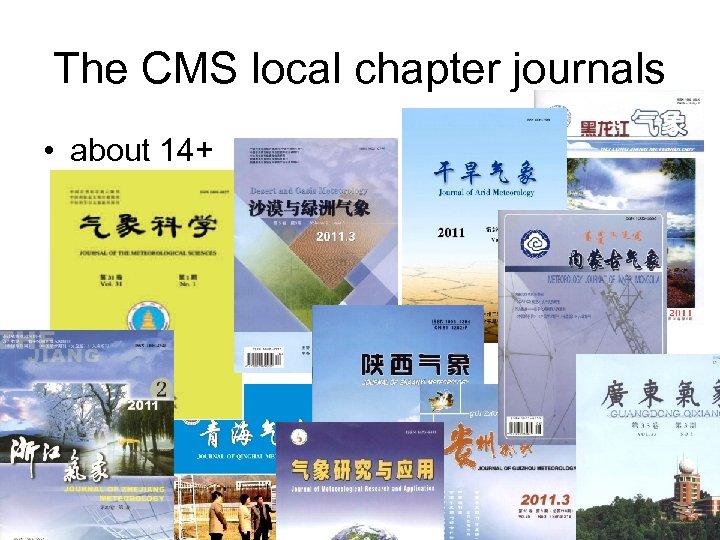 The CMS local chapter journals • about 14+ 