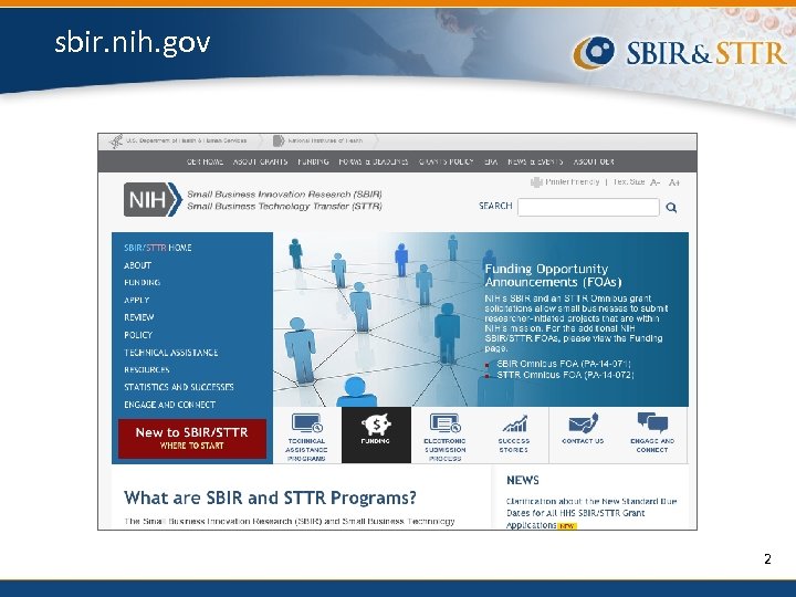sbir. nih. gov 2 