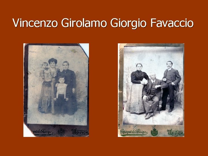 Vincenzo Girolamo Giorgio Favaccio 