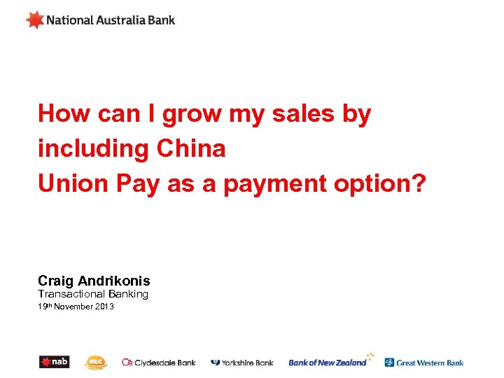 How can I grow my sales by including China Union Pay as a payment