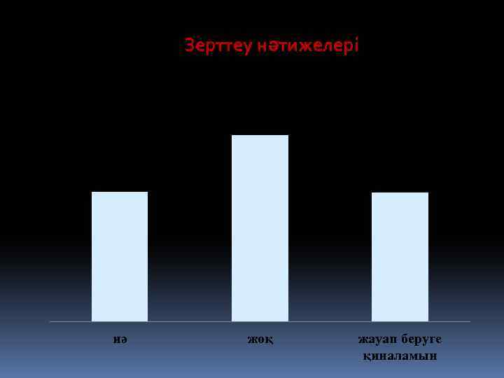 Зерттеу нәтижелері Сурет 1 – Сізде қылмысқа барамын деген ой болдыма, болған жағдайда оған