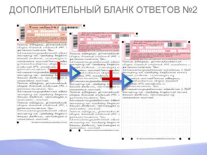 ДОПОЛНИТЕЛЬНЫЙ БЛАНК ОТВЕТОВ № 2 
