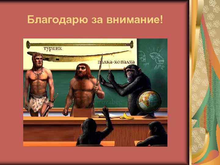 Благодарю за внимание! 