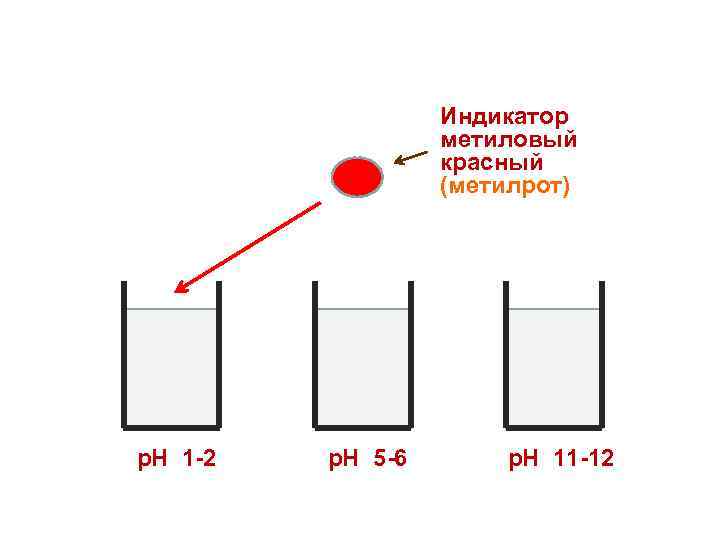 Индикатор метиловый красный (метилрот) р. Н 1 -2 р. Н 5 -6 р. Н