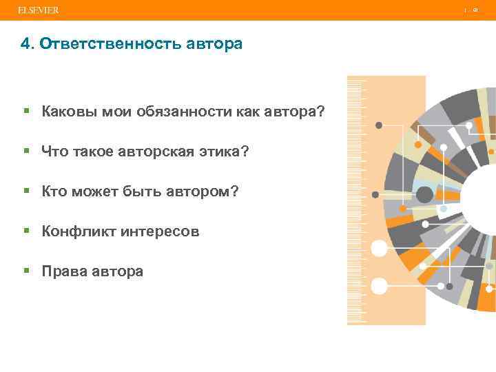 | 4. Ответственность автора § Каковы мои обязанности как автора? § Что такое авторская