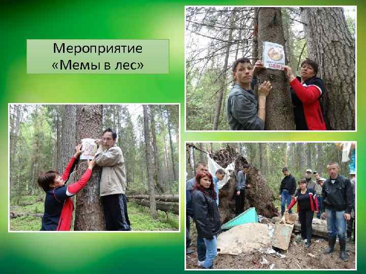 Мероприятие «Мемы в лес» 