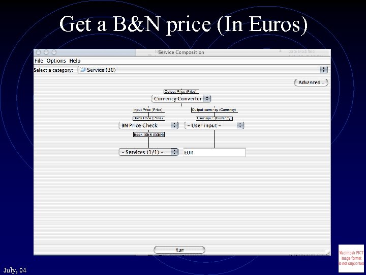 Get a B&N price (In Euros) July, 04 